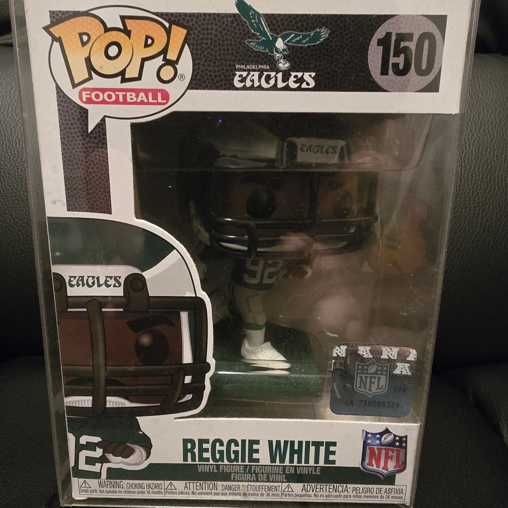 New Philadelphia Eagles Reggie White Funko Pop
